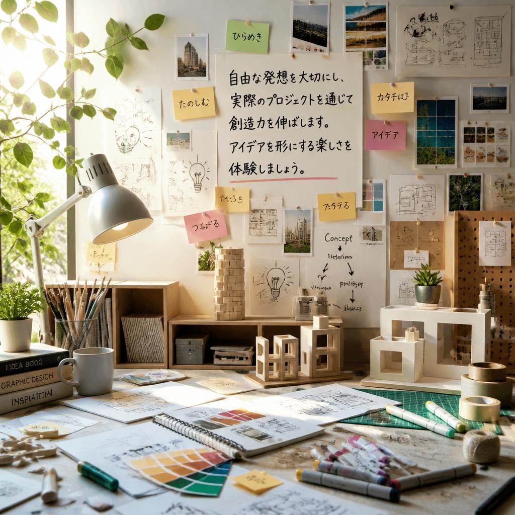 自由な環境で創造を広げる