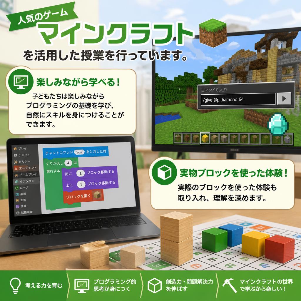 楽しく学べる実践型授業