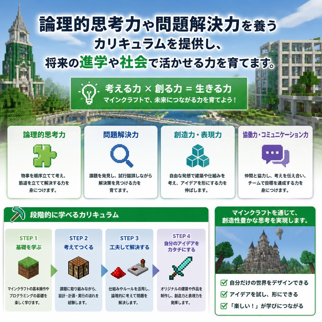 未来を見据えたカリキュラム