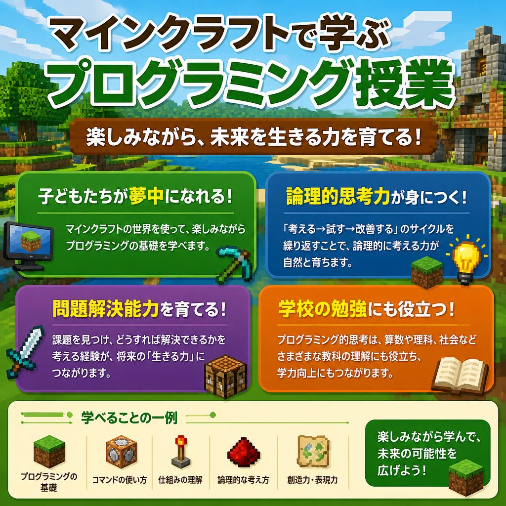 プログラミング学習の魅力