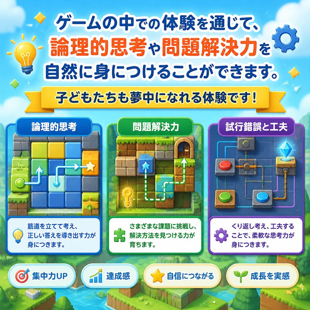 マイクラで楽しむ学び