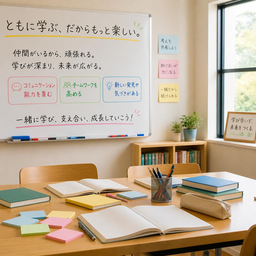 仲間と一緒に成長！
