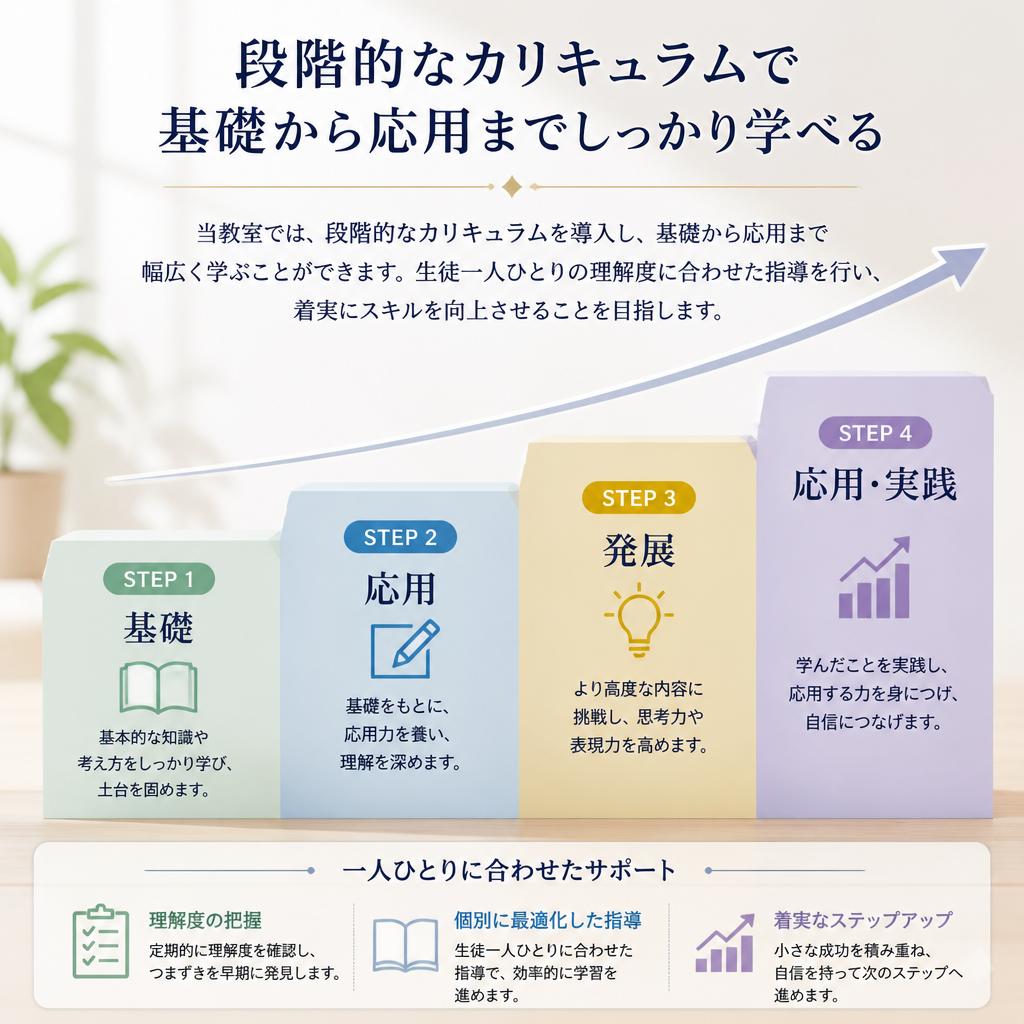 論理的思考力を高めるカリキュラム